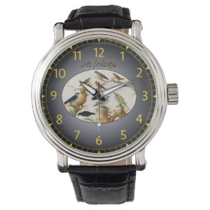 Joris Hoefnagel ~ Fåglar ~ 1542-1601~ Wien ~ V007 Armbandsur