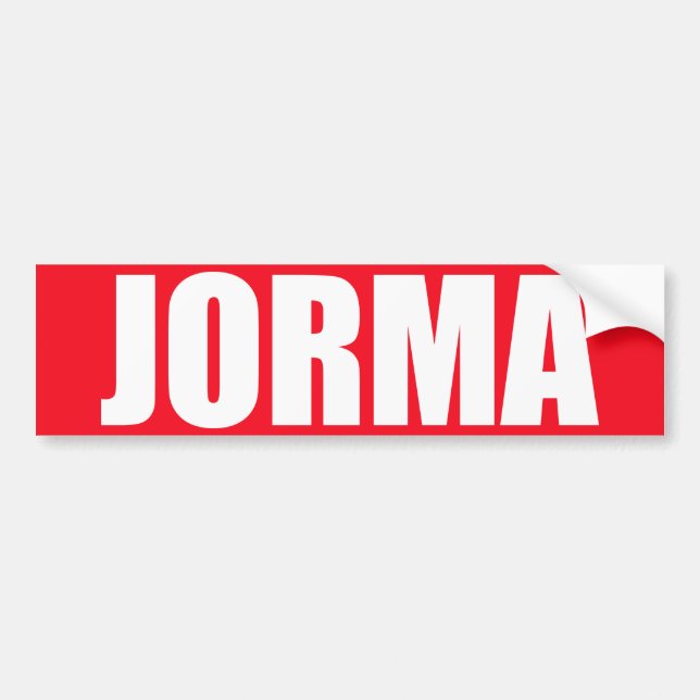 Jorma Bildekal (Framsidan)