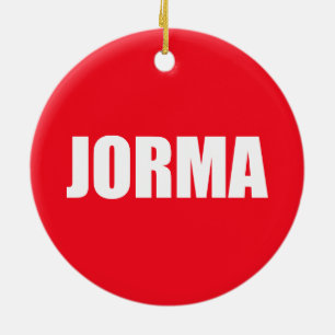 Jorma Julgransprydnad Keramik