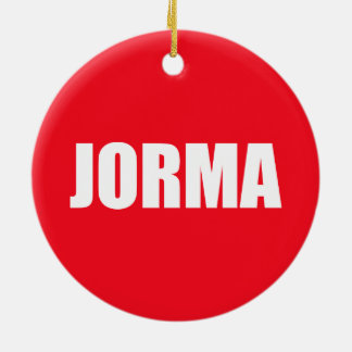 Jorma Julgransprydnad Keramik