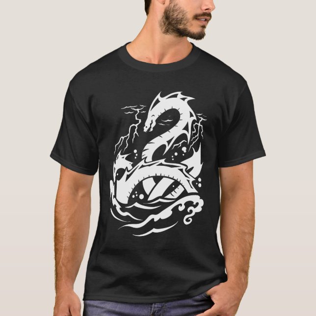 Jörmundgander  t shirt (Framsida)