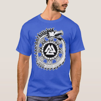 Jormungandr Valknut Variant I T Shirt