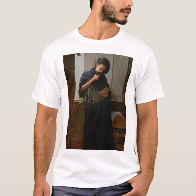 José Almeida Jr - Saudade (längtan) (1899) T Shirt (Framsida)