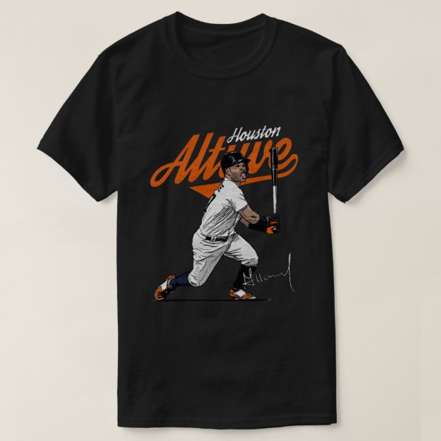Jose Altuve Score T Shirt (Design framsida)