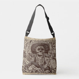 José Guadalupe Posada Crossbody hänger lös Axelväska