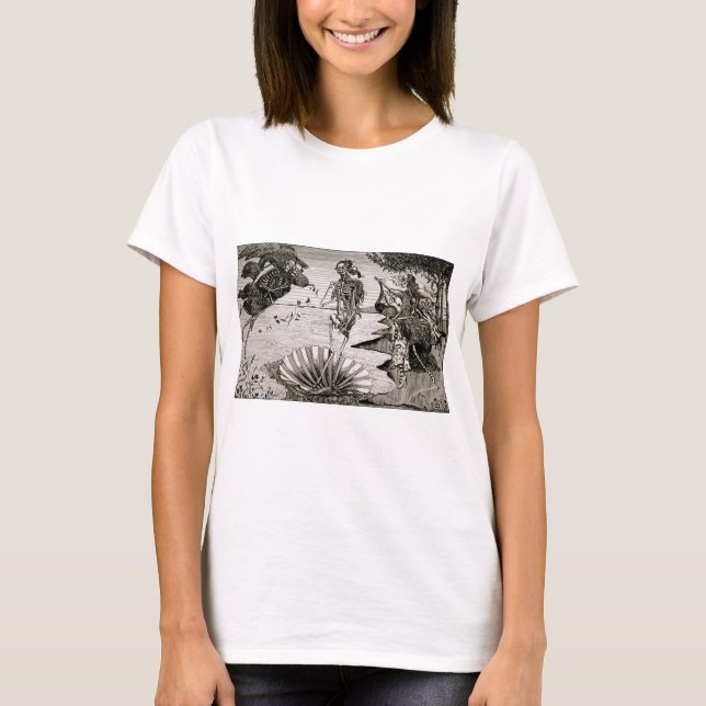 Jose Guadalupe Posadas - Aphrodite Tee Shirt (Framsida)