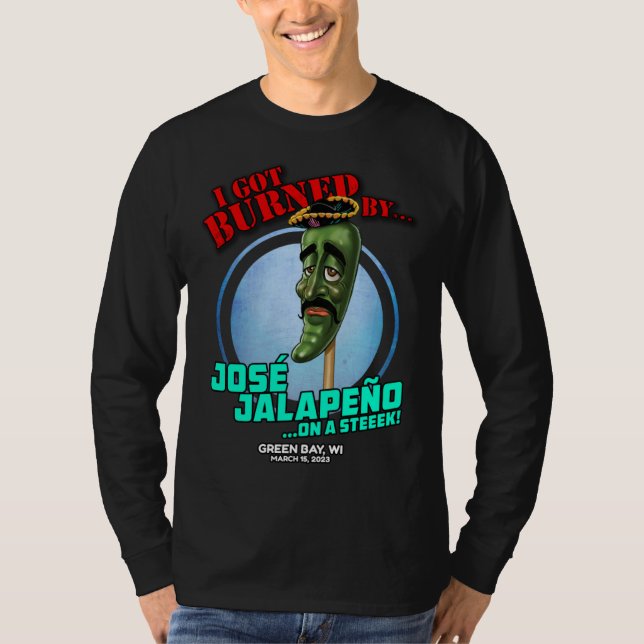 Jose Jalapeno On A Stick Green Bay WI 2023 T Shirt (Framsida)