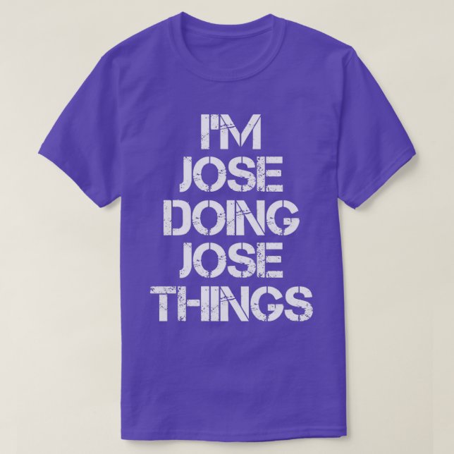 Jose Jose Doing Jose Sak 22 T Shirt (Design framsida)