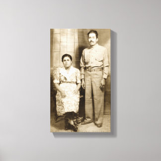 Jose & Maria Guerrero Canvastryck