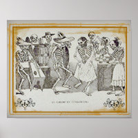 José Posada-El jarabe en ultratumba 14"x11" Skriv 