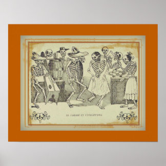 José Posada-El jarabe en ultratumba 18"x14.14" Poster