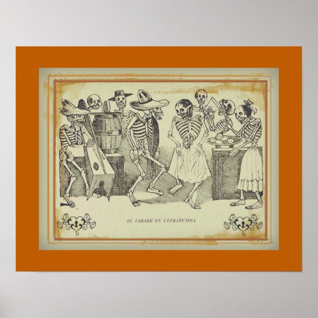 José Posada-El jarabe en ultratumba 18"x14.14" Poster (Framsidan)