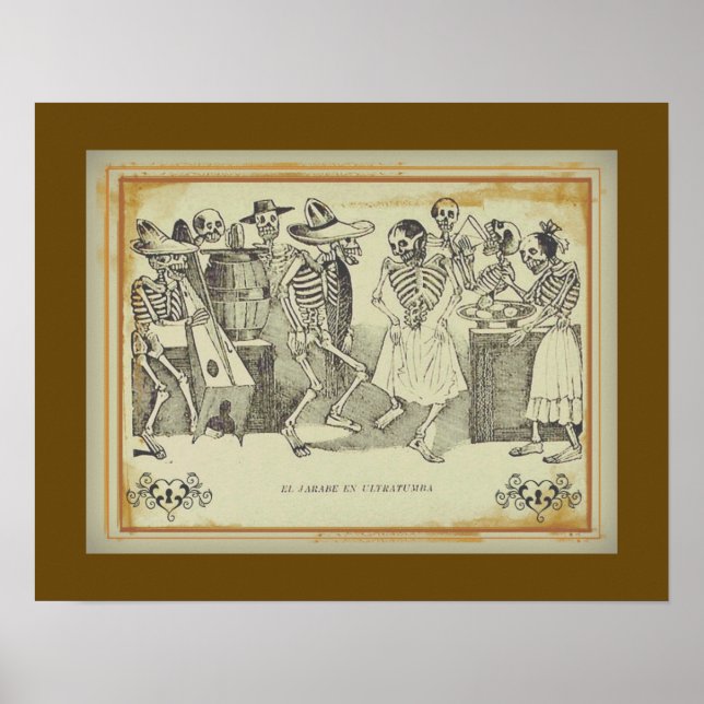 José Posada-El jarabe en ultratumba 18"x14.5" Poster (Framsidan)