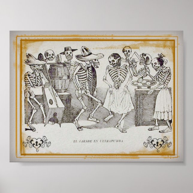 José Posada El jarabe en ultratumba 7x5.30 Skriv u Poster (Framsidan)