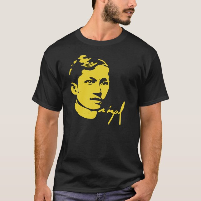 Jose Rizal T-tröja T-shirt (Framsida)