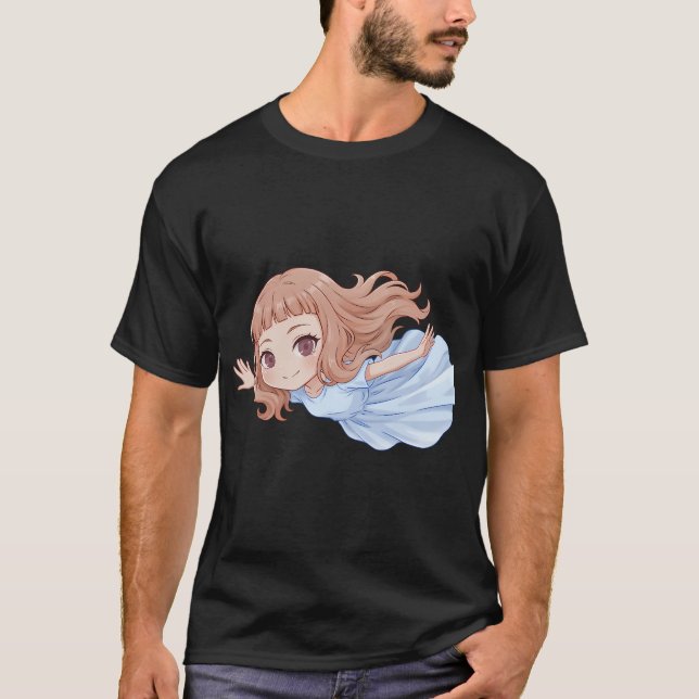 Josee Chibi Drömmande Flicka T Shirt (Framsida)
