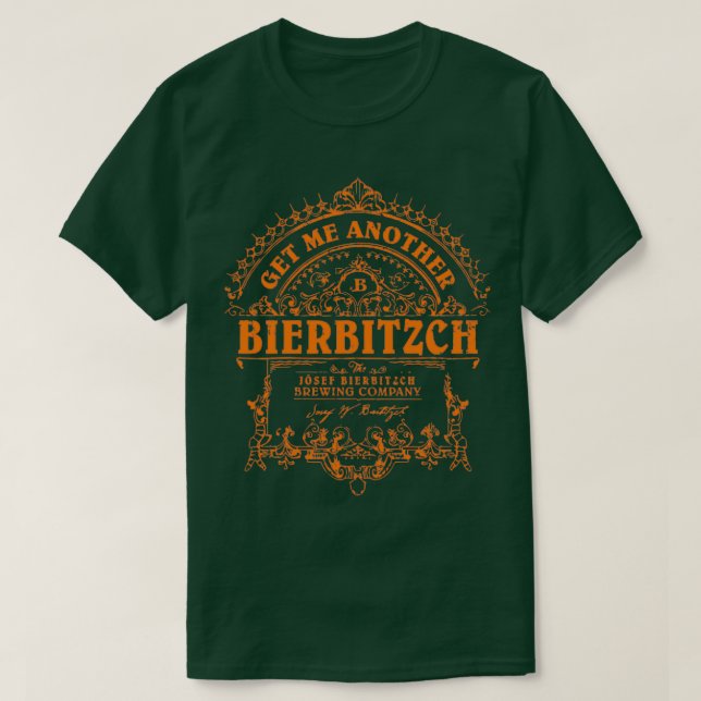 Josef Bierbitzch Brewing T Shirt (Design framsida)