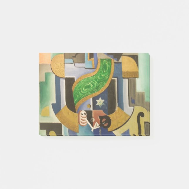 Josef Čapek (Tjeckien, 1887-1945) Post-it Block (Framsida)