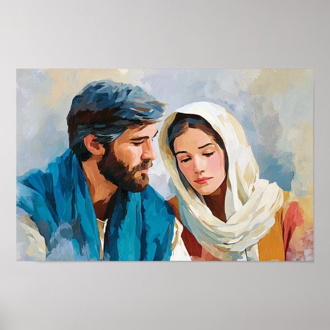 Josef och Maria: En helig union Poster (Framsidan)