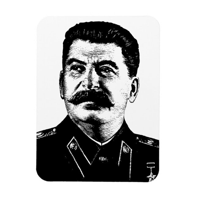 Josef Stalin, USSR, CCCP, Sovjetunionen, Kommunism Magnet (Vertikal)