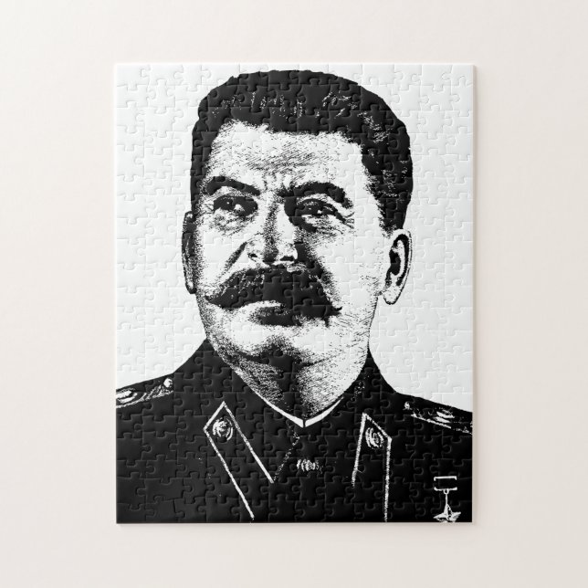 Josef Stalin, USSR, CCCP, Sovjetunionen, Kommunism Pussel (Vertikal)