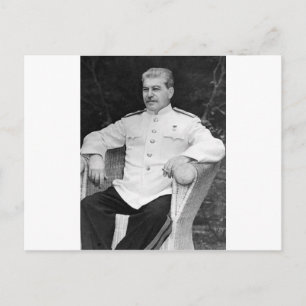 Josef Stalin Vykort