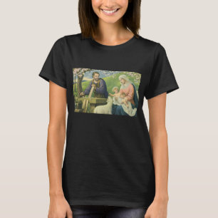 Josefs verkstad med Maria och Jesusbarnet T Shirt