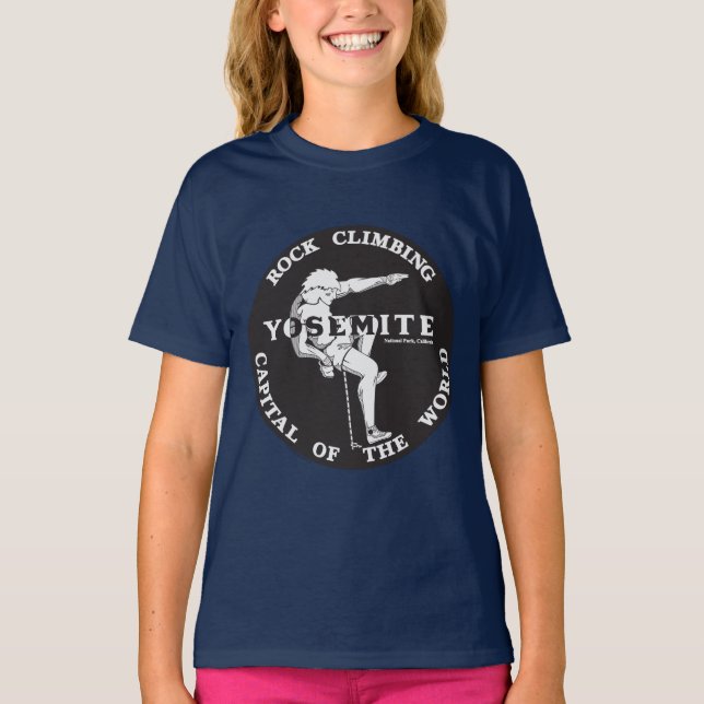 Josemite Sten klättring T-Shirt (Framsida)