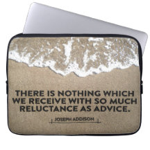 Joseph Addison Inspirational Quote ’Advice’