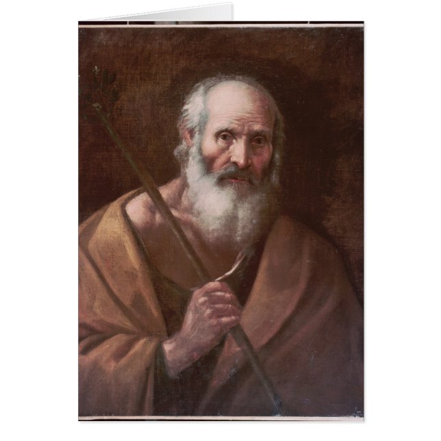 Joseph av Nazareth Hälsningskort (Framsidan)