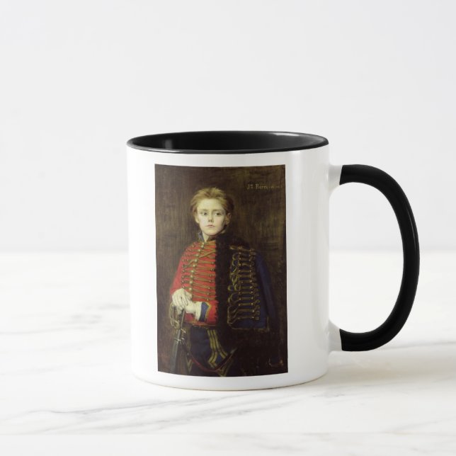 Joseph Bara som en ung man Mugg (Höger)