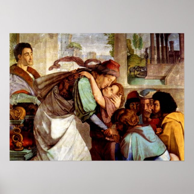 Joseph blev Egyptenens linjal (Gen 41: 38-49) Poster (Framsidan)