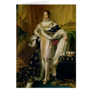 Joseph Bonaparte efter 1808 Hälsningskort
