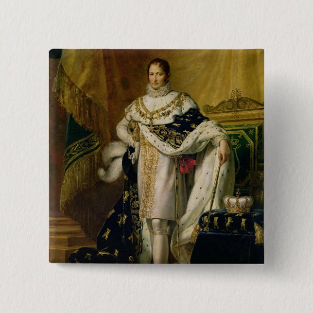 Joseph Bonaparte efter 1808 Knapp (Framsida)