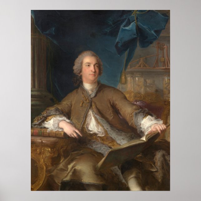 Joseph Bonnier - Jean-Marc Nattier Fine Art Poster (Framsidan)
