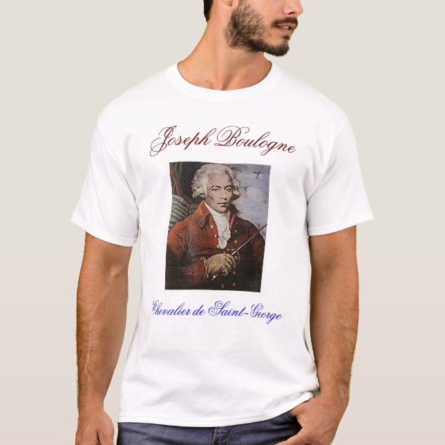 JOSEPH BOULOGNE CHEVALIER de ST GEORGE Tee (Framsida)