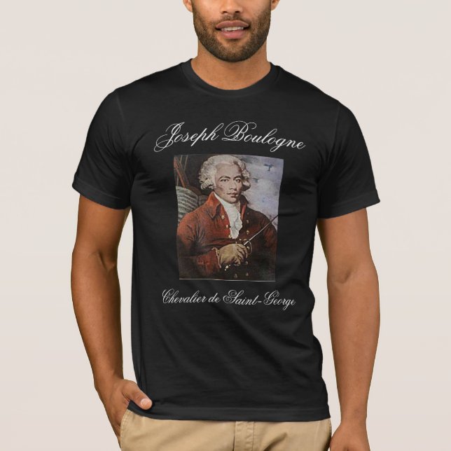 JOSEPH BOULOGNE CHEVALIER de ST GEORGE Tee (Framsida)
