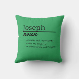 Joseph, Boy Personlig Namn Definition Kudde