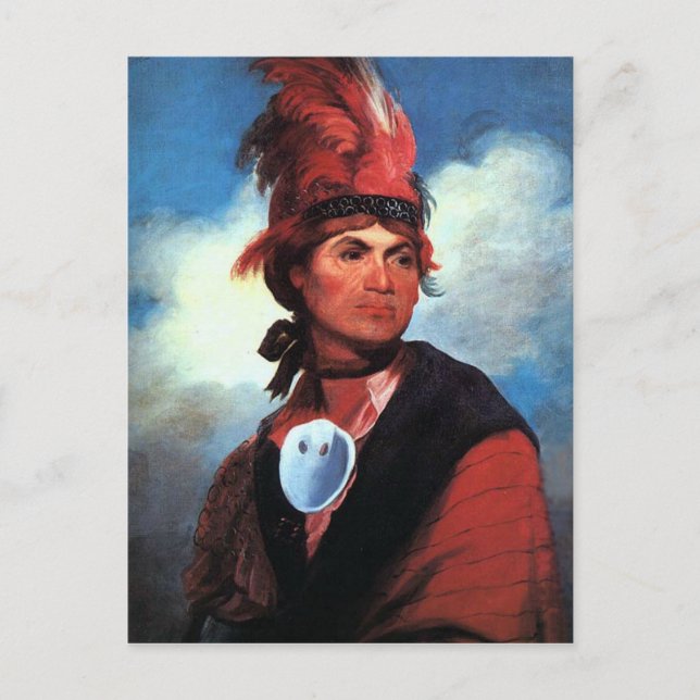 Joseph Brant Vykort (Framsida)