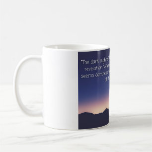 Joseph Campbell citerar mörkens själens natt Kaffemugg