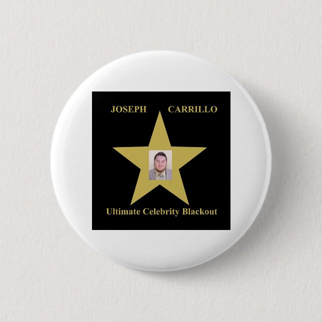 Joseph Carrillo - Ultimate Celebrity Blackout Knapp (Framsida)