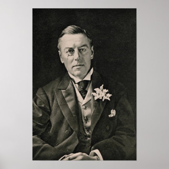 Joseph Chamberlain Poster (Framsidan)