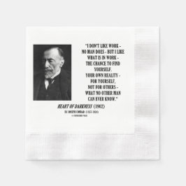Joseph Conrad Arbete Chans Ditt Eget Verklighet Ci Pappersservett