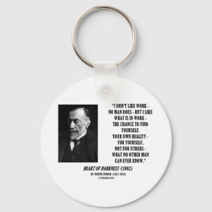 Joseph Conrad arbete riskerar ditt egna Nyckelring