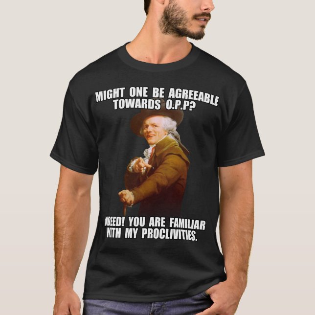 Joseph Ducreux Archiaic rappar OPP Tee Shirt (Framsida)