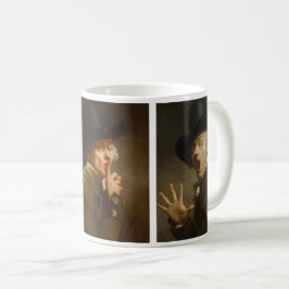 Joseph Ducreux Collage Kaffemugg