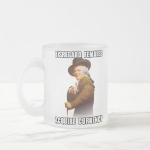 Joseph Ducreux får valuta Frostad Glasmugg