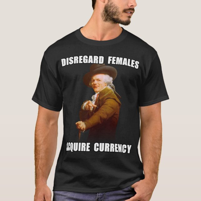 Joseph Ducreux får valuta T-shirt (Framsida)