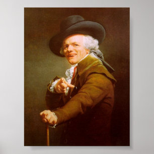 Joseph Ducreux Självporträtt Poster