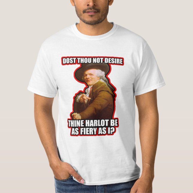 Joseph Ducreux T-tröja Tee (Framsida)